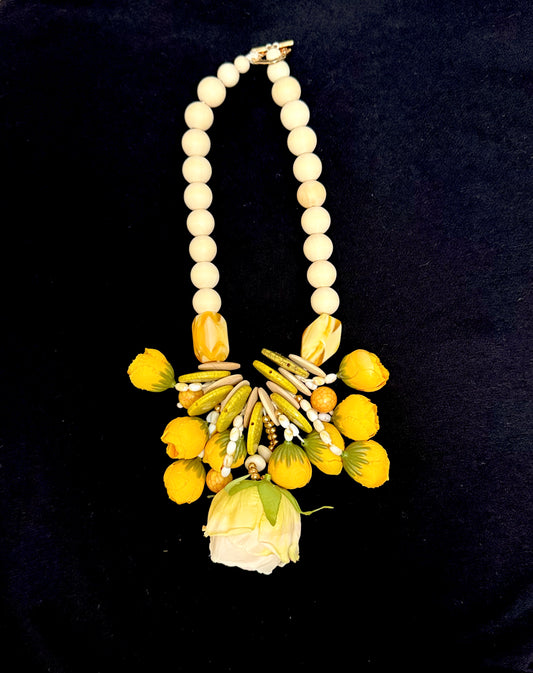 Sunshine Bloom Statement Necklace